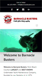 Mobile Screenshot of barnaclebusters.com